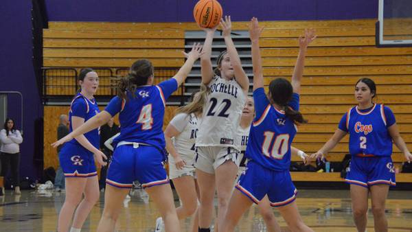 Photos: Rochelle JV girls basketball