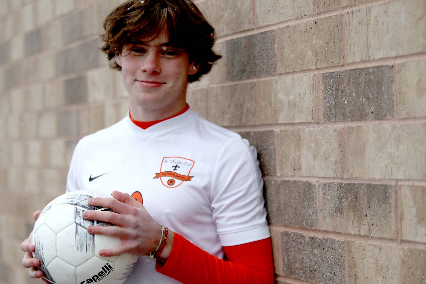St. Charles East Senior Mason Brockmeyer is the Kane County Chronicle boys soccer player of the year.