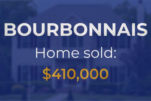 Bourbonnais: Single-family home sells for $410,000