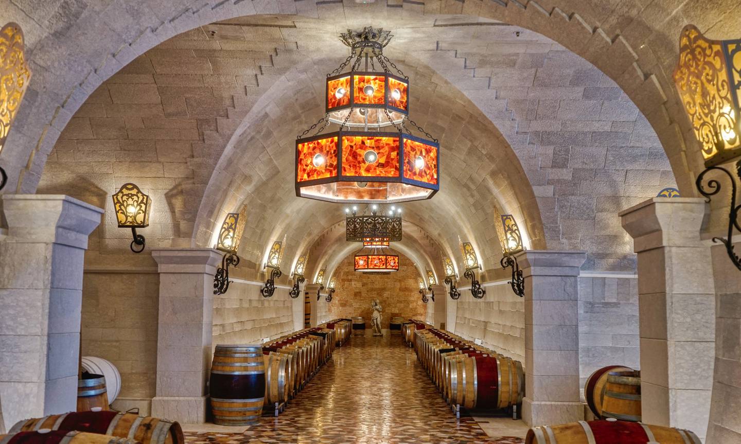 The three family wineries are named Historic Del Dotto, Del Dotto Estate and Piazza Del Dotto. Pictured is the Piazza Del Dotto long cave.