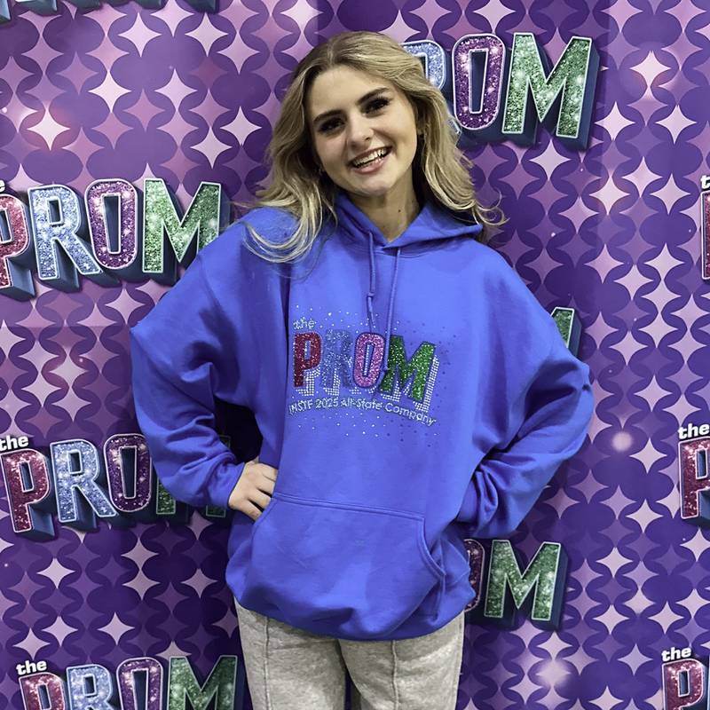 Lemont High School junior Julia Macari was part of the cast for the 2025 Illinois High School Theatre Festival All-State Production, The Prom.