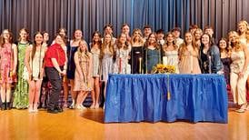 Sixteen inducted into MHS National Honor Society