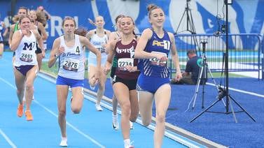 Prairie Ridge’s Anneke Dam sparkles at state, takes second in Class 2A 800