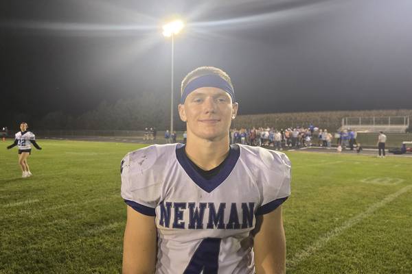 Newman’s Matthew Blackert, ‘the Harmon Bullet,’ runs wild in 40-14 win at Orion