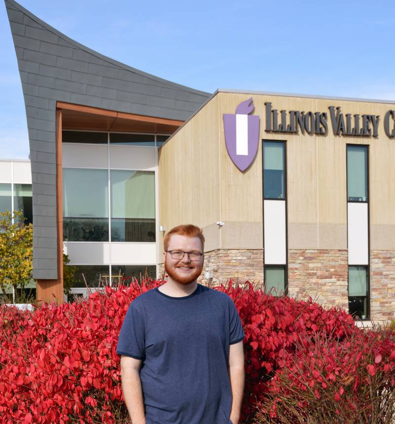Reid Tomasson and Jim Jewell never met, but their paths crossed often through the years. Now Tomasson, a 2021 Illinois Valley Community College graduate, is paying his respects to the local theater legend in a documentary about Jewell, who was a long-time instructor at IVCC and a strong supporter of Illinois Valley community theater.