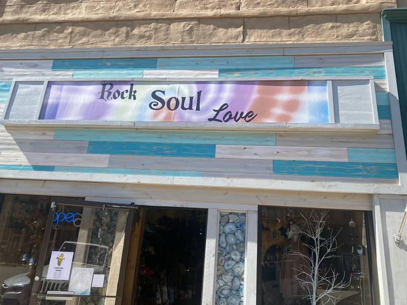 Rock Soul Love in Downtown Morris offers novelty items ranging from crystals and incense to distinctive jewelry pieces and spiritual artifacts.