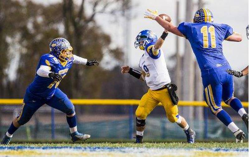 High school football Johnsburg 2way lineman Joe Moore excited to