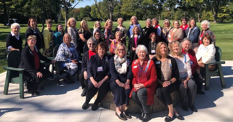 The General John Stark Chapter of the Daughters of the American Revolution celebrating their 115th anniversary