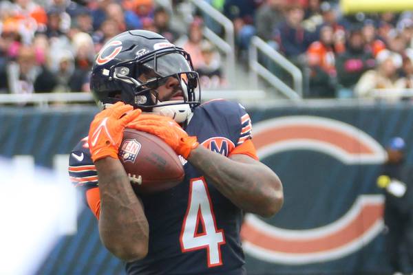 Chicago Bears injury report: D’Andre Swift returns to practice; DJ Moore, Rome Odunze out