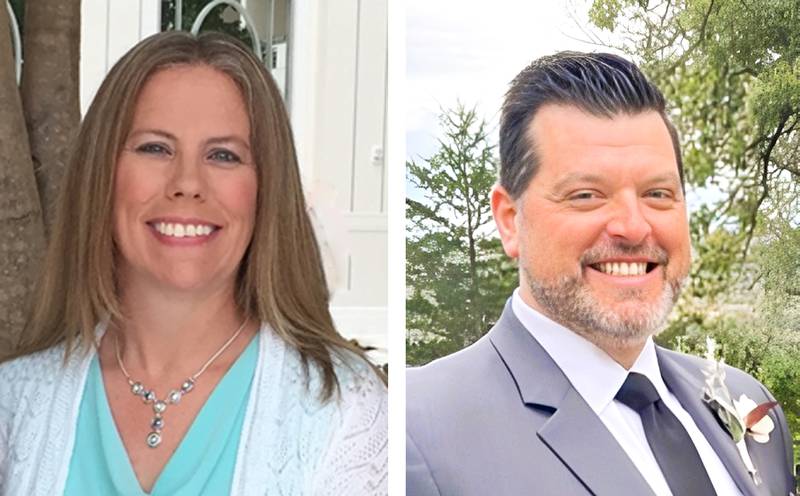 The Geneva School District 304 Board of Education invites the community, students, staff, teachers and administrators to meet the final candidates being considered for Superintendent of Schools. Elizabeth Freeman (left) and Andrew Barrett (right) will be questioned in two Community Stakeholder Forums that will run simultaneously on Tuesday, Jan. 24, 2023.