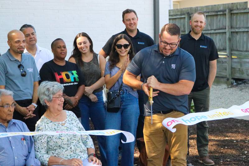 One Hope United recently hosted a ribbon-cutting ceremony to celebrate the expansion of its Rebound Transitional Living Program from Waukegan to a newly upgraded space in Zion.