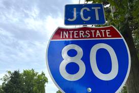 Lane closures planned along I-80  from Minooka to New Lenox 