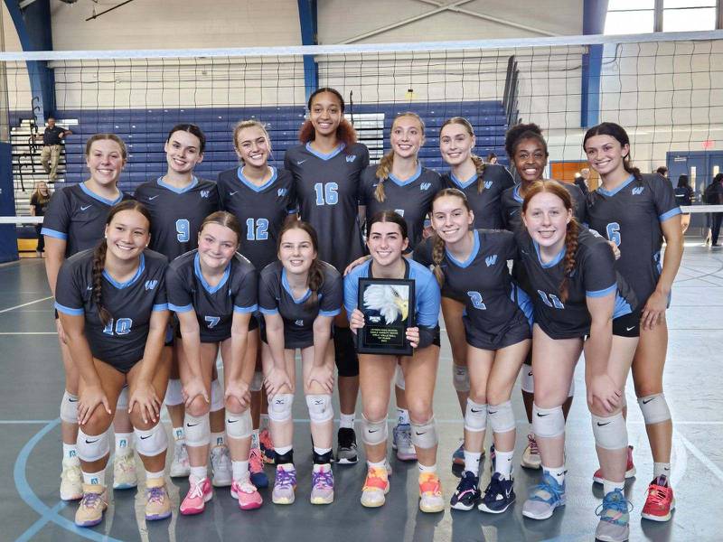 The Willowbrook volleyball team won the Leyden Invite on Saturday, Sept. 9.