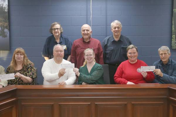 Photos: Utica Knights of Columbus donates over $2,600 to local charities 