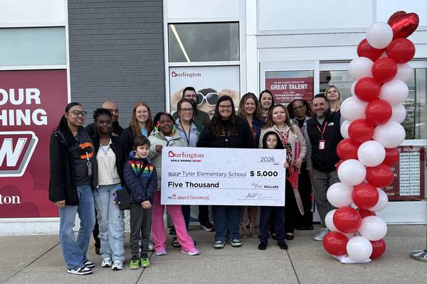 DeKalb elementary school ‘adopted’ with $5K donation from new Burlington store