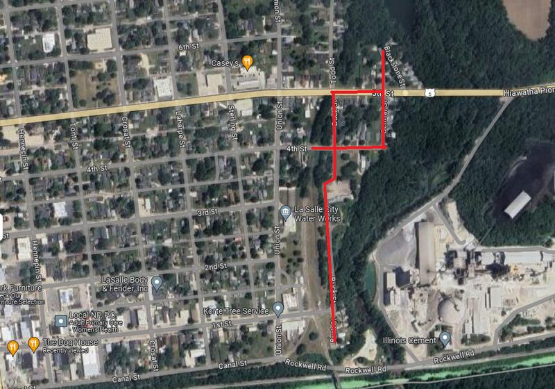 Water service will be unavailable beginning at 8 a.m. Monday for La Salle residents on Blackstone Street, Buck Street, Central Street, and on Fourth and Fifth streets between Buck and Central streets, La Salle officials said.