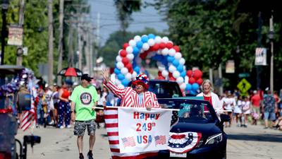 Huntley celebrates village’s first July 4 parade