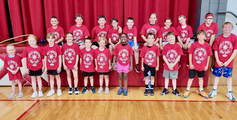 LaMoille High School held its summer basketball camp recently.