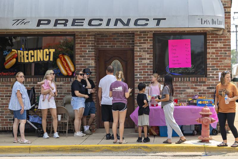 Vendors were set up across Sterling on Friday, Aug. 1, 2025, for the annual Hot Dog Day.