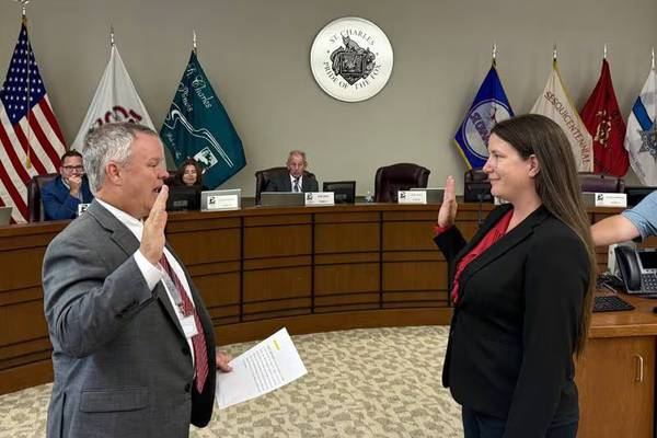 St. Charles swears in new city clerk