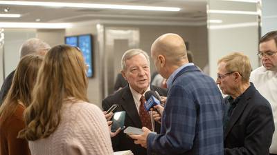 Durbin talks ag policy with Illinois farmers