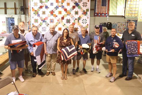 Photos: Bureau County Fair hosts emotional Quilts of Valor Tribute to Veterans