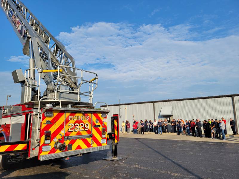 The Chief Shabbona Firefighters’ Association held its annual “Pow Wow” on Sunday, Sept. 10 at Constellation Energy’s Midwest Fire Training Academy on Pine Bluff Road in Morris.