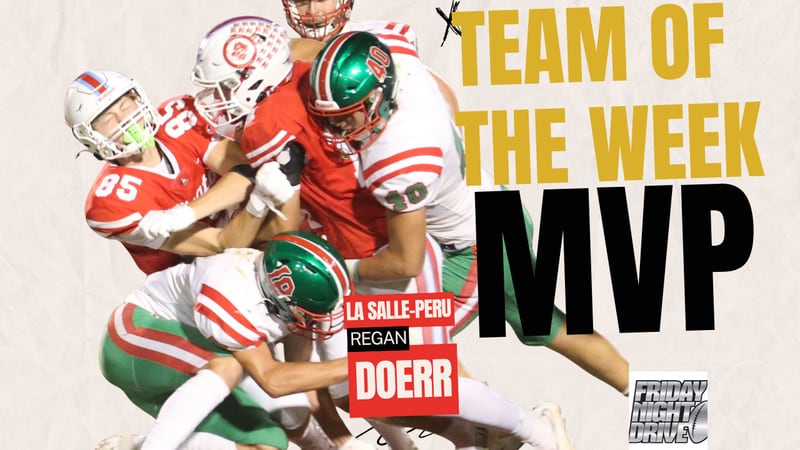 Friday Night Drive Team of the Week MVP for Week 6: La Salle-Peru defensive Back Regan Doerr