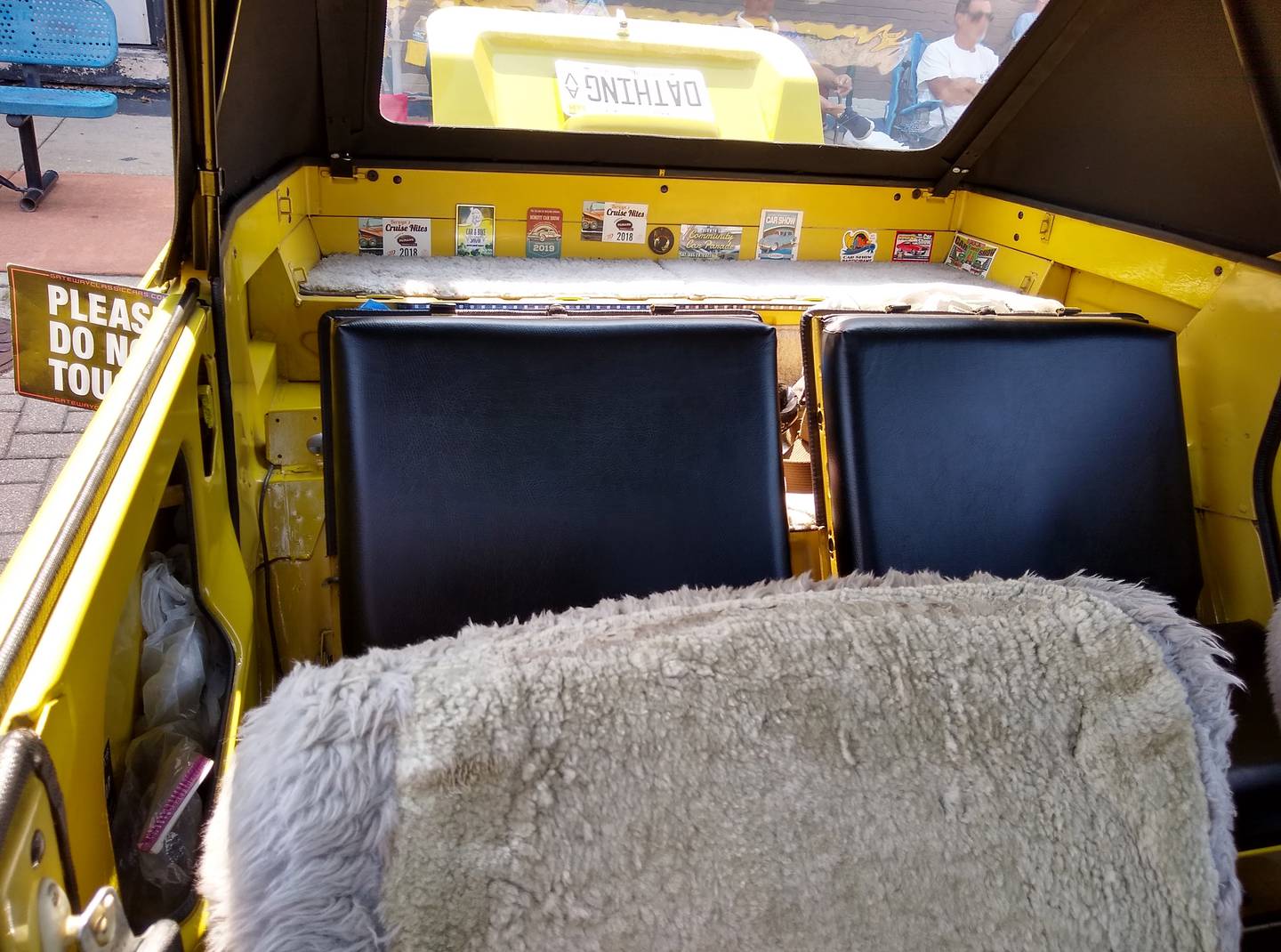 Photos by Rudy Host, Jr. - 1974 VW Thing Interior Rear