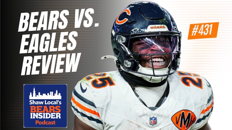 Bears Insider podcast: Bears vs. Eagles review
