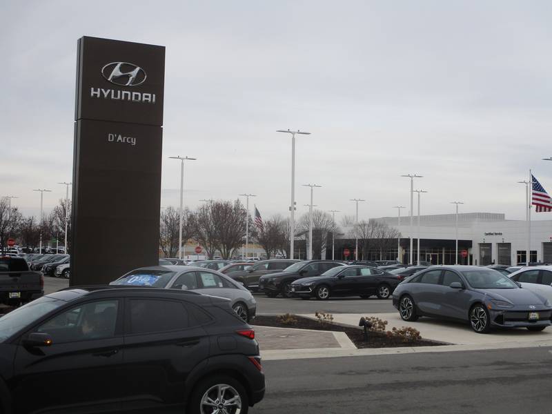 Joliet Mayor Terry D'Arcy, acquired land for his Hyundai dealership. Part of that land is now slated for housing development that requires approvals from the city. Dec. 17, 2024
