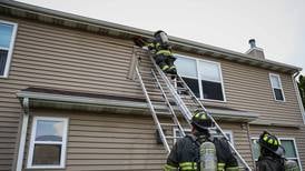 Firefighters quickly extinguish Huntley house fire that broke out during thunderstorm 