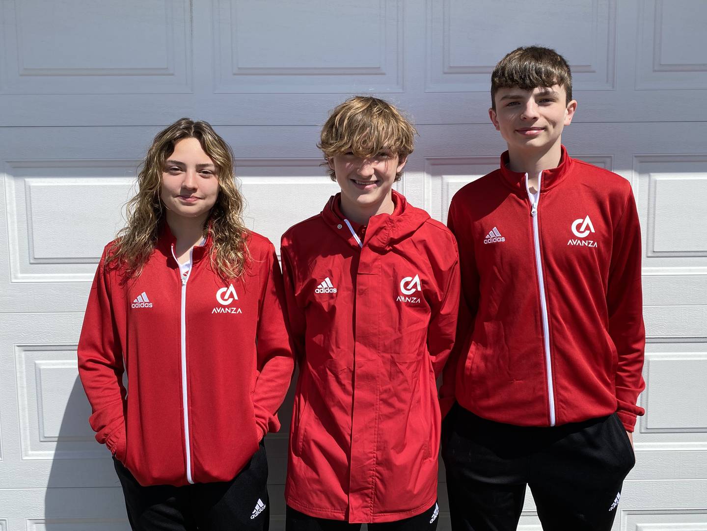 Three Streatorites - from left to right, Anna Russow, Noah Russow and Aaron Henson - took part in an Avanza International Soccer Experience earlier this month, traveling to Madrid, Spain, and competing against players from around the world.