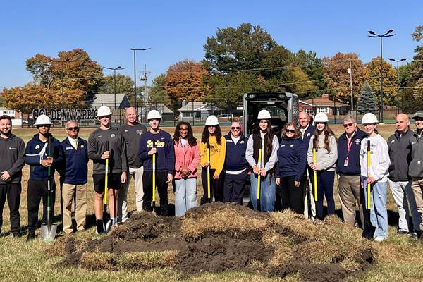 Sterling Public Schools holds groundbreaking ceremony for $11M indoor student recreation and training center