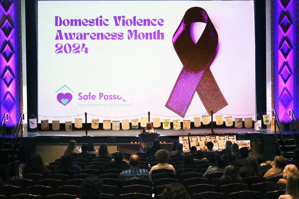 Paint the town purple for domestic violence awareness in DeKalb County