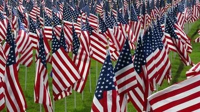 Taps column: Burials at Fort Sheridan National Cemetery