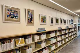 Husband, wife duo’s artwork exhibited at St. Charles library 
