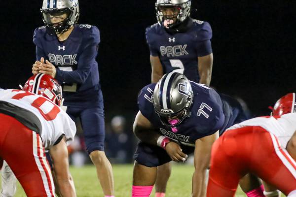 Kendall County football notebook: Oswego East’s Jeremiah Smith drives himself to improve, now is force on line