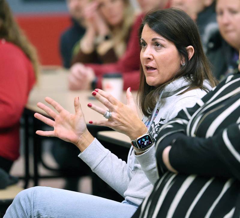 Photos North Grove elementary parents react to proposed Sycamore