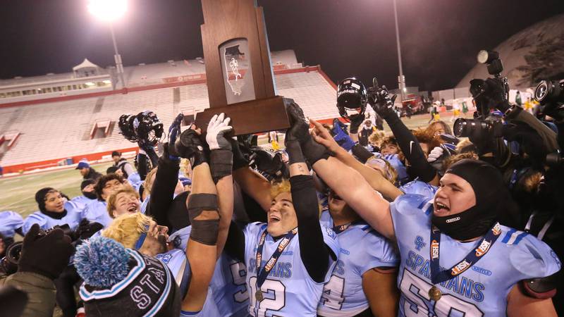 Photos: Wheaton St. Francis football wins thrilling 5A State championship over Providence Catholic
