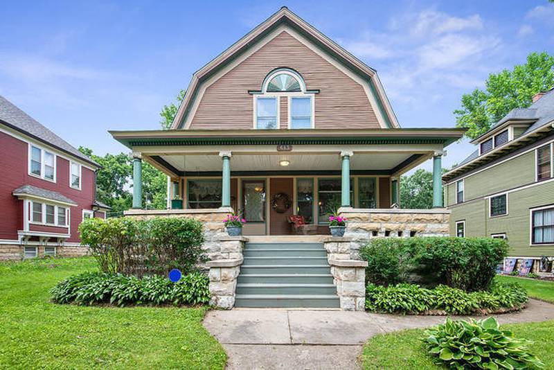 This house at 613 Buell Ave. (circa 1908) in Joliet is one of five attendees may tour from noon to 5 p.m. Saturday, Sept. 10, 2022, at the Cathedral Area Preservation Association’s housewalk.