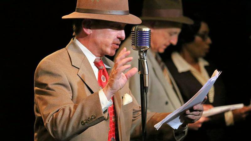 David Brian Stuart is one of the players for Improv Playhouse Radio Theatre's production of "It's a Wonderful Life!"