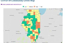 IDPH: 20 counties at ‘high’ risk for COVID-19; bivalent booster shot demand is strong