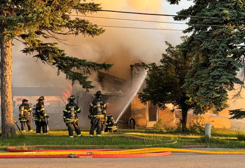 At 7:22 p.m. Friday, the Lockport Township Fire Protection District responded to a reported structure fire in the 1200 block of Caton Farm Road. The house was unoccupied at the time and no injuries were reported.