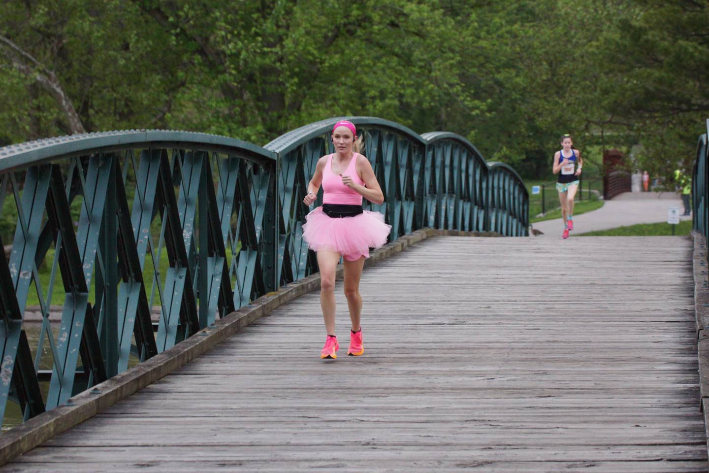 She Runs the Fox is a 5k run and walk along the Fox River for women of all ages.