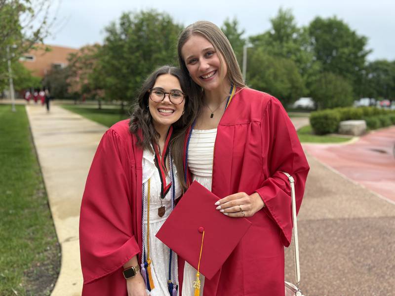 Glenbard East High School held its graduation ceremony on Tuesday, May 20, 2025 at the College of DuPage in Glen Ellyn.