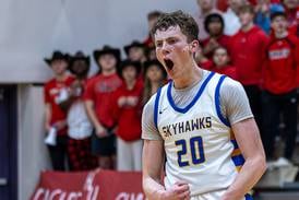 Photos: Johnsburg edges Aurora Christian in thrilling 2A Sectional semifinal boys basketball