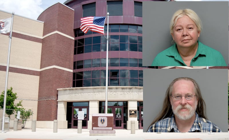 Concepcion Rodriguez, 61, and Bruce Walla, 54, of Huntley.