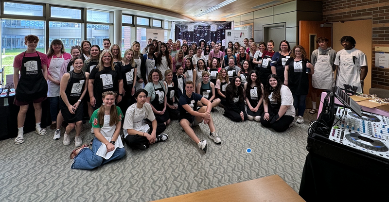 Dozens of volunteers helped make the 2024 Pop Up Prom Shoppes so successful.