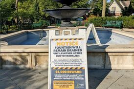 No clean get away for Washington Park fountain vandals